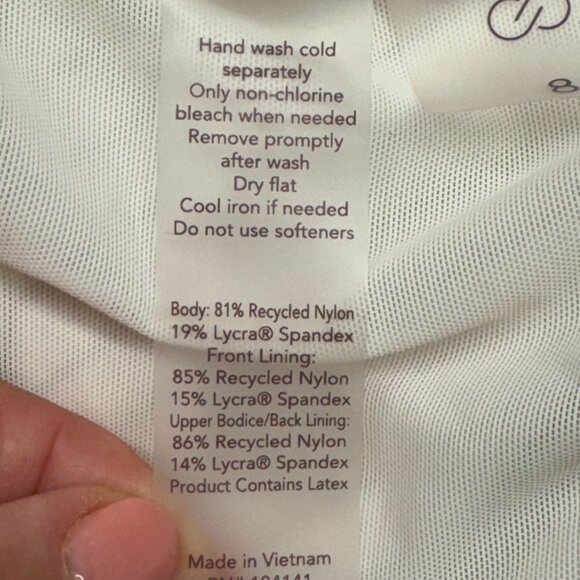 Calia by Carrie Underwood Women's Ruched one piece lined swimsuit size 8 - Picture 13 of 13